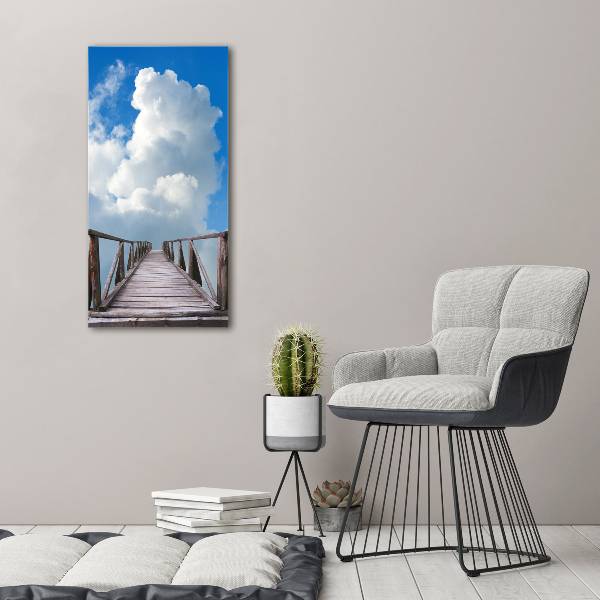 Canvas wall art Way to heaven