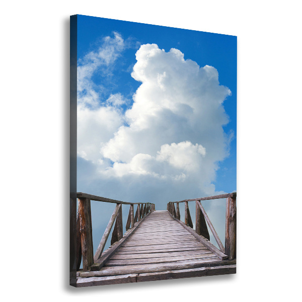 Canvas wall art Way to heaven