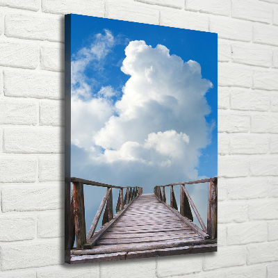 Canvas wall art Way to heaven