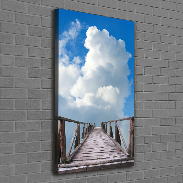 Canvas wall art Way to heaven