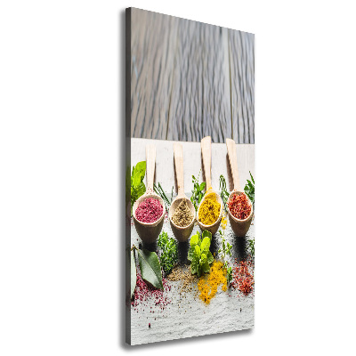 Canvas wall art Spices