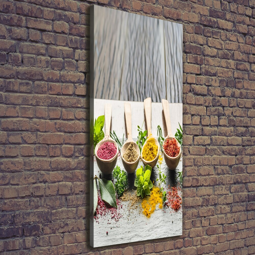 Canvas wall art Spices