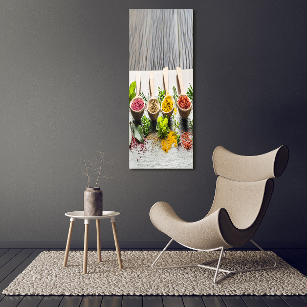 Canvas wall art Spices