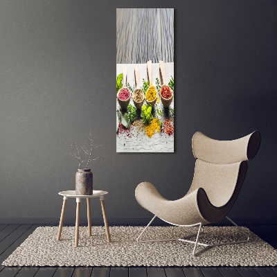 Canvas wall art Spices