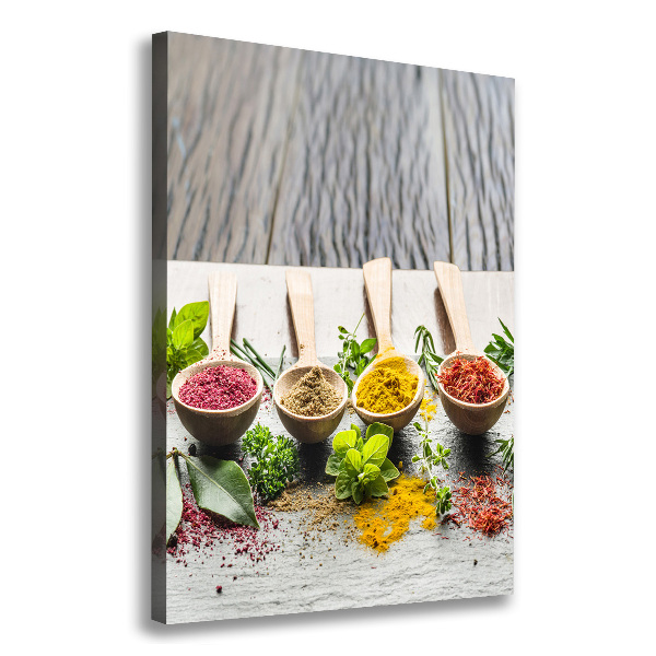 Canvas wall art Spices