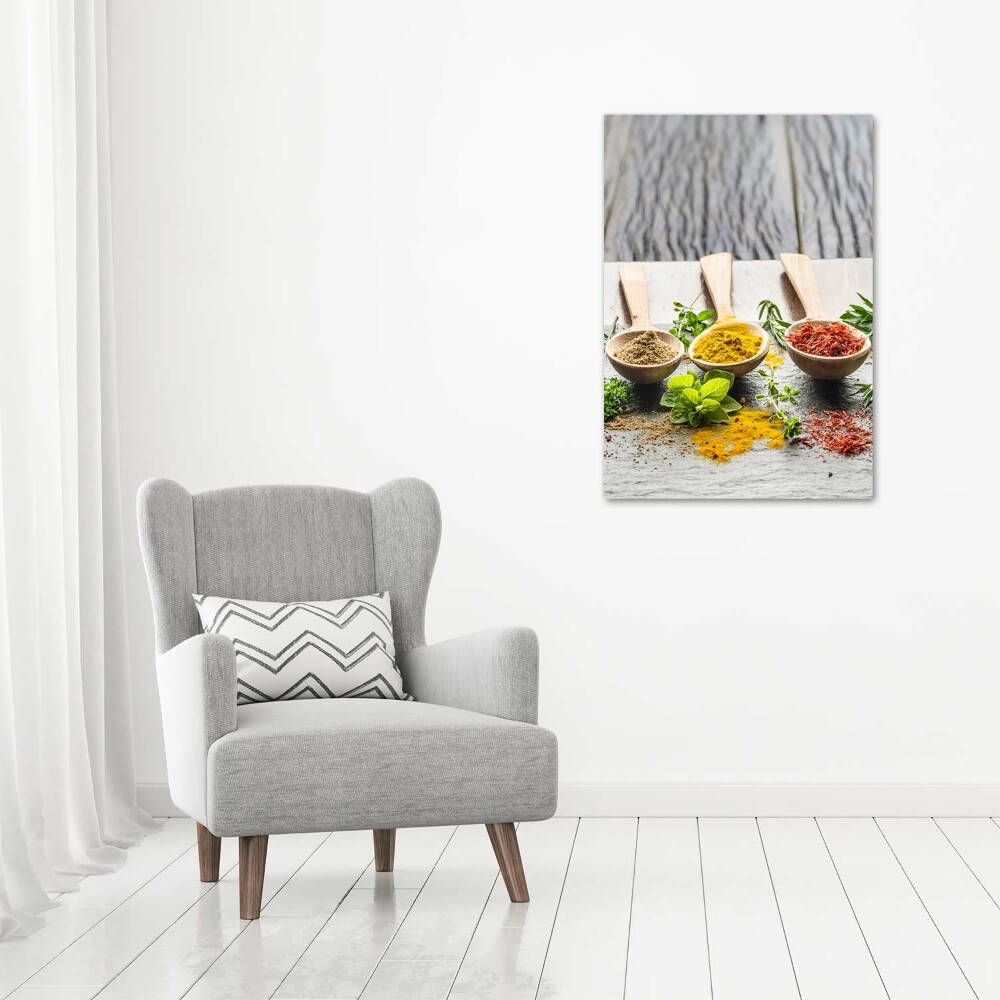 Canvas wall art Spices