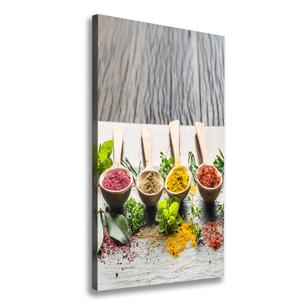 Canvas wall art Spices