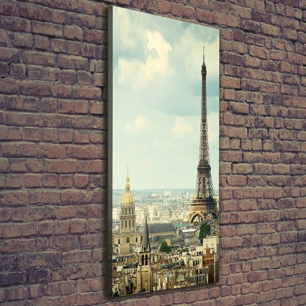 Canvas wall art Eiffel Paris tower