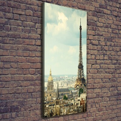 Canvas wall art Eiffel Paris tower