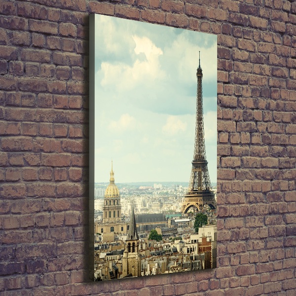 Canvas wall art Eiffel Paris tower