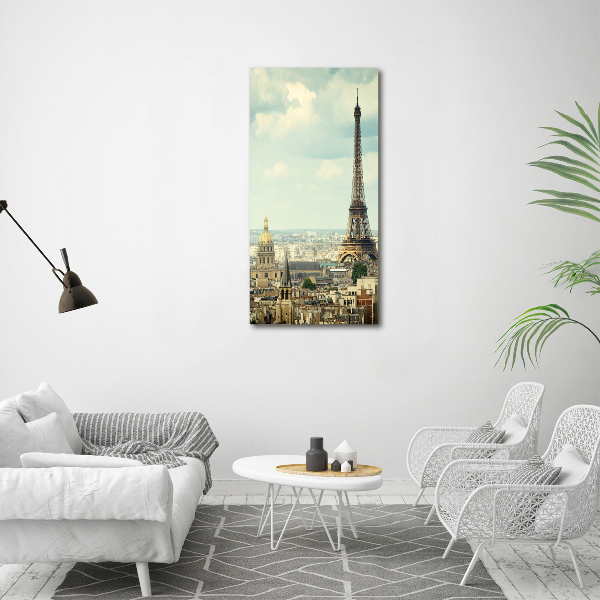 Canvas wall art Eiffel Paris tower