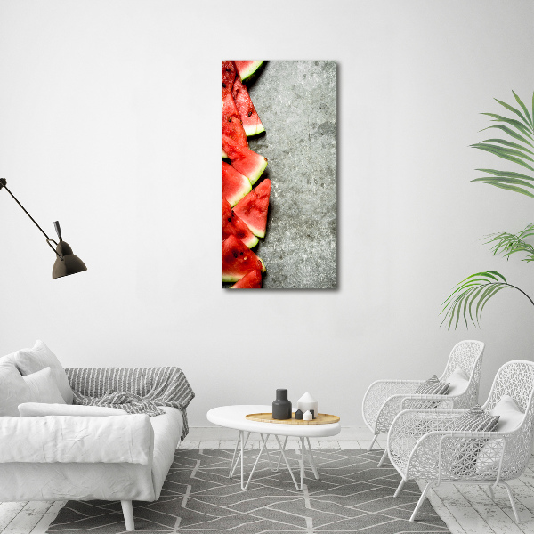 Large canvas wall art Watermelon