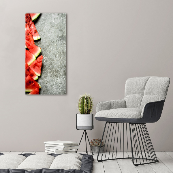 Large canvas wall art Watermelon