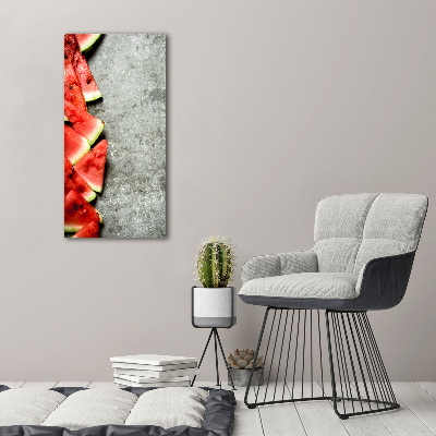 Large canvas wall art Watermelon