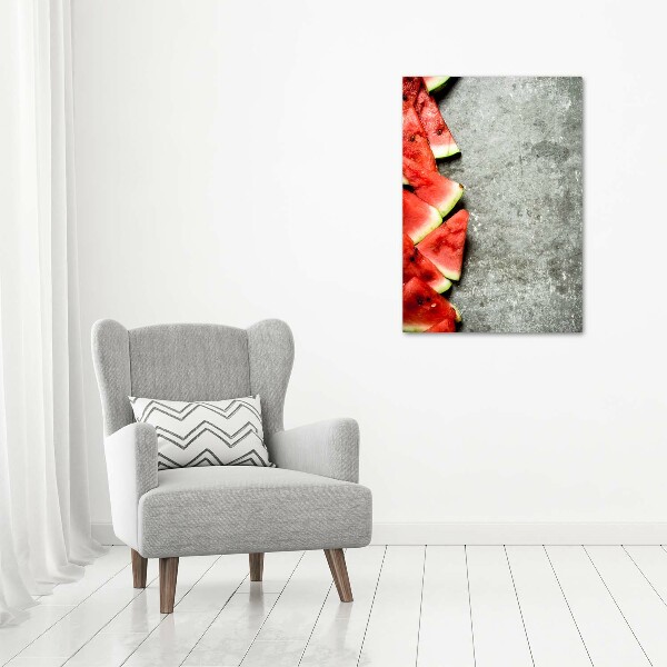 Large canvas wall art Watermelon