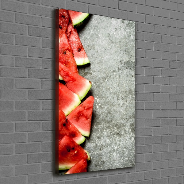 Large canvas wall art Watermelon