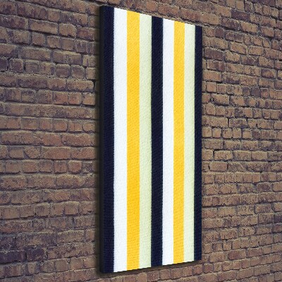 Canvas wall art Background with stripes