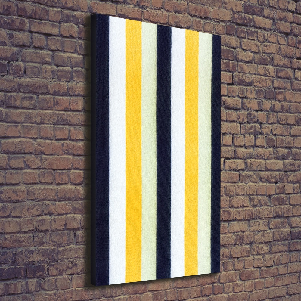 Canvas wall art Background with stripes