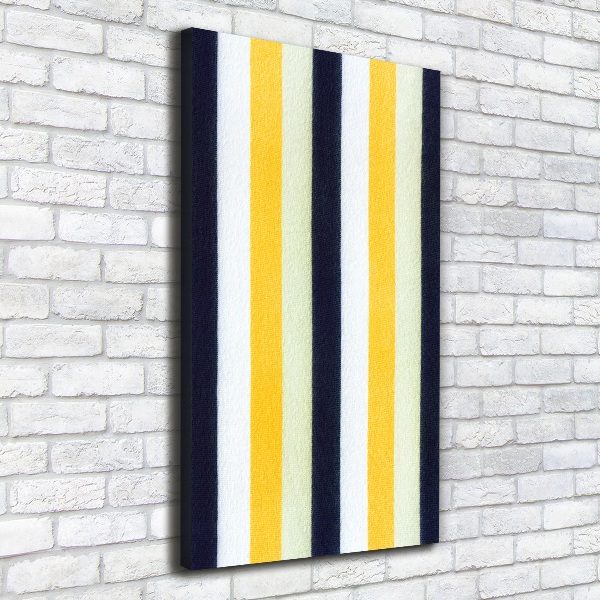 Canvas wall art Background with stripes