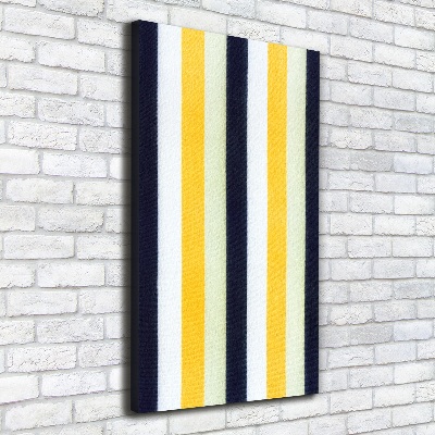 Canvas wall art Background with stripes