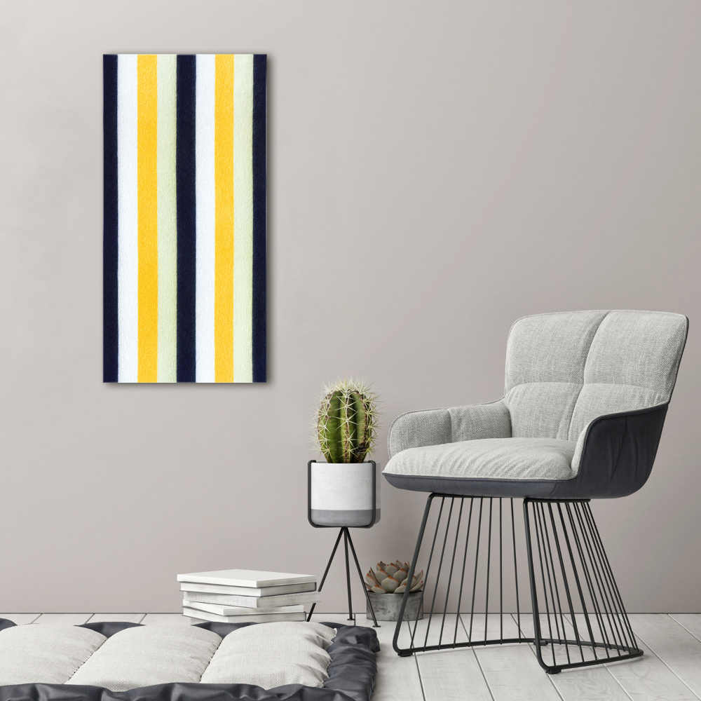 Canvas wall art Background with stripes