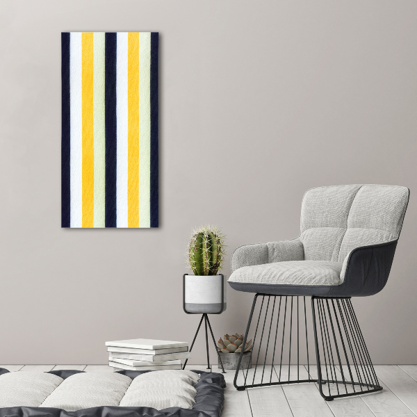 Canvas wall art Background with stripes