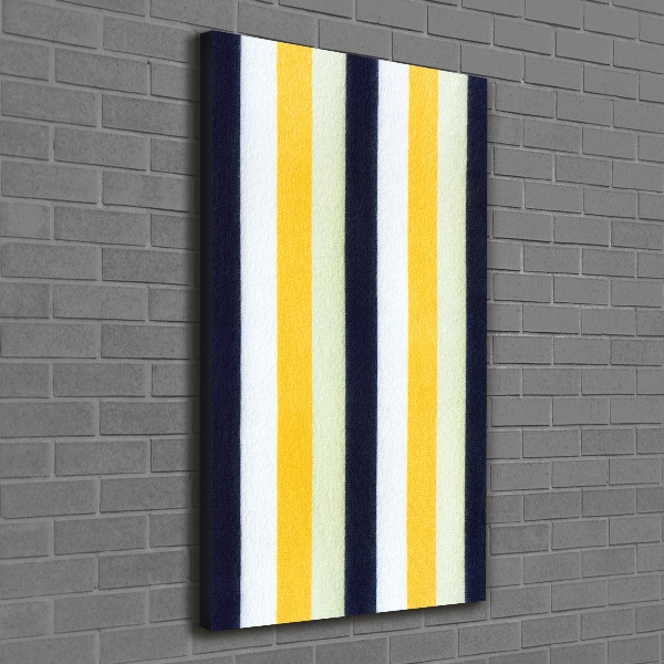 Canvas wall art Background with stripes