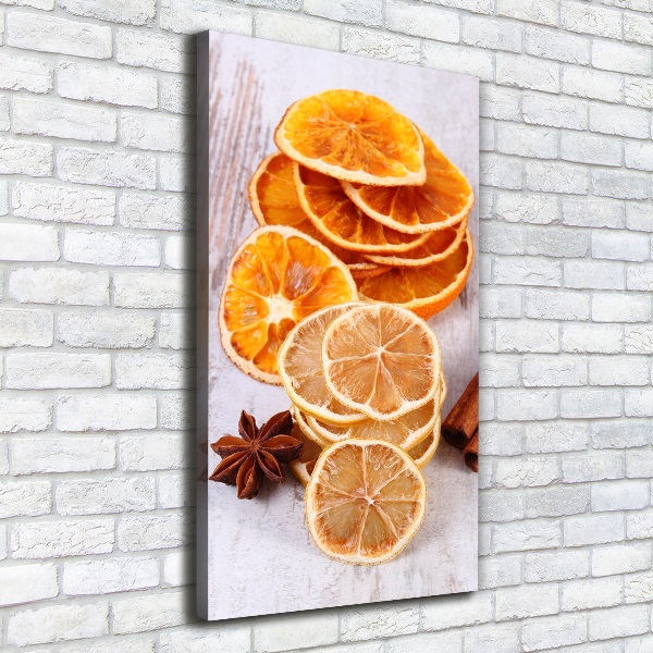 Large canvas wall art The smell of Christmas