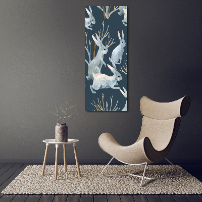 Wall canvas art Rabbits