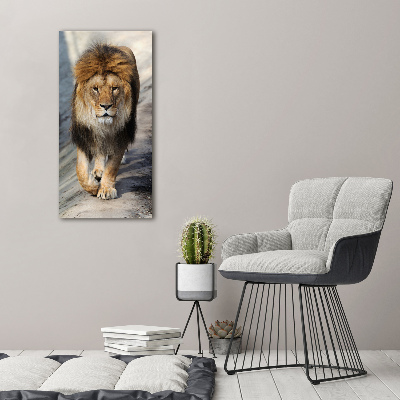 Canvas wall art Lion