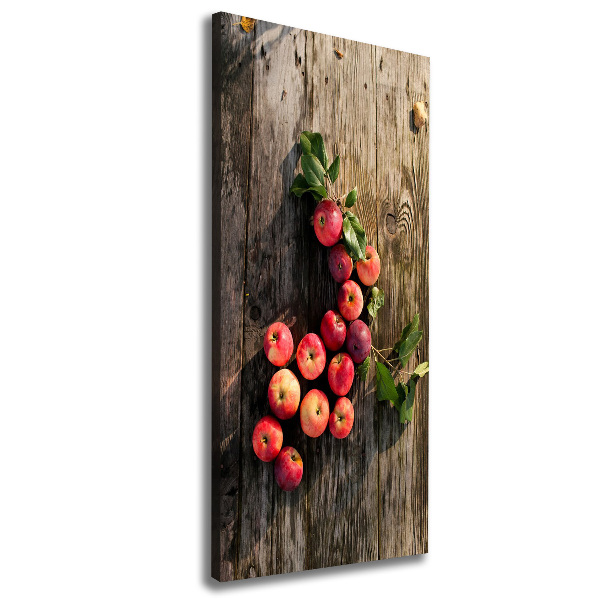 Canvas print Apples on the table