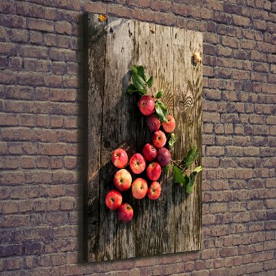 Canvas print Apples on the table