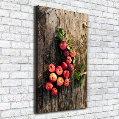 Canvas print Apples on the table