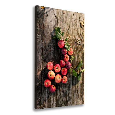 Canvas print Apples on the table