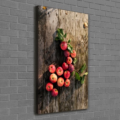 Canvas print Apples on the table