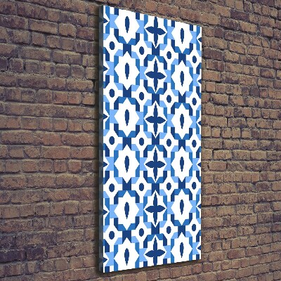 Wall art canvas large Geometric background