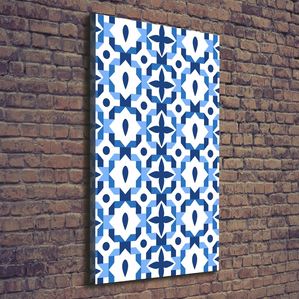 Wall art canvas large Geometric background