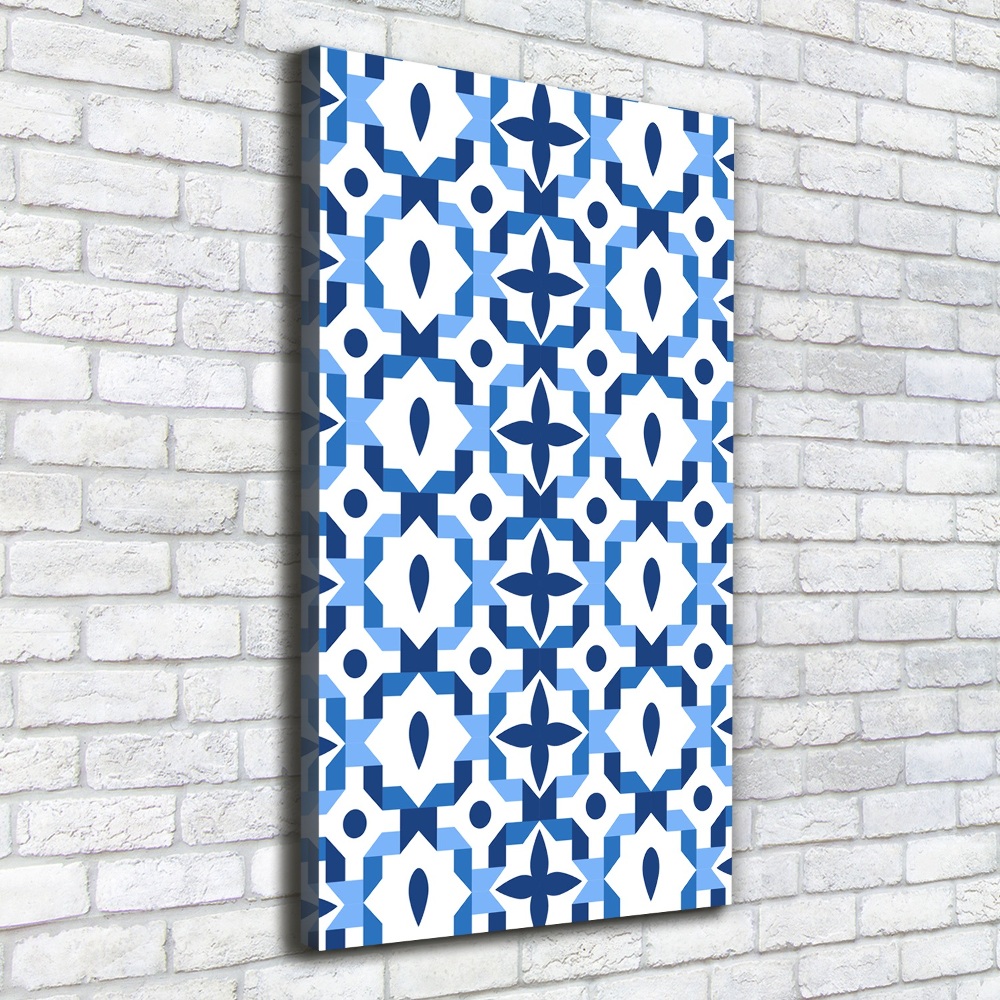 Wall art canvas large Geometric background