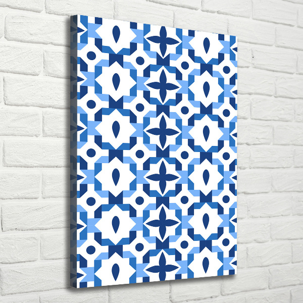 Wall art canvas large Geometric background