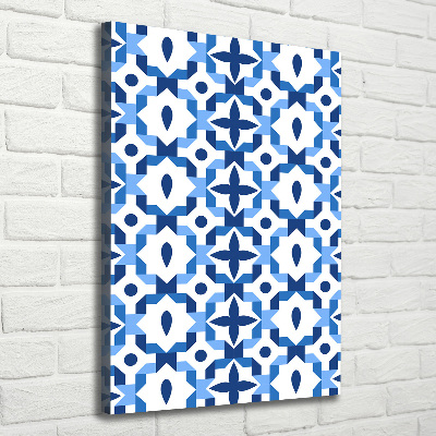 Wall art canvas large Geometric background