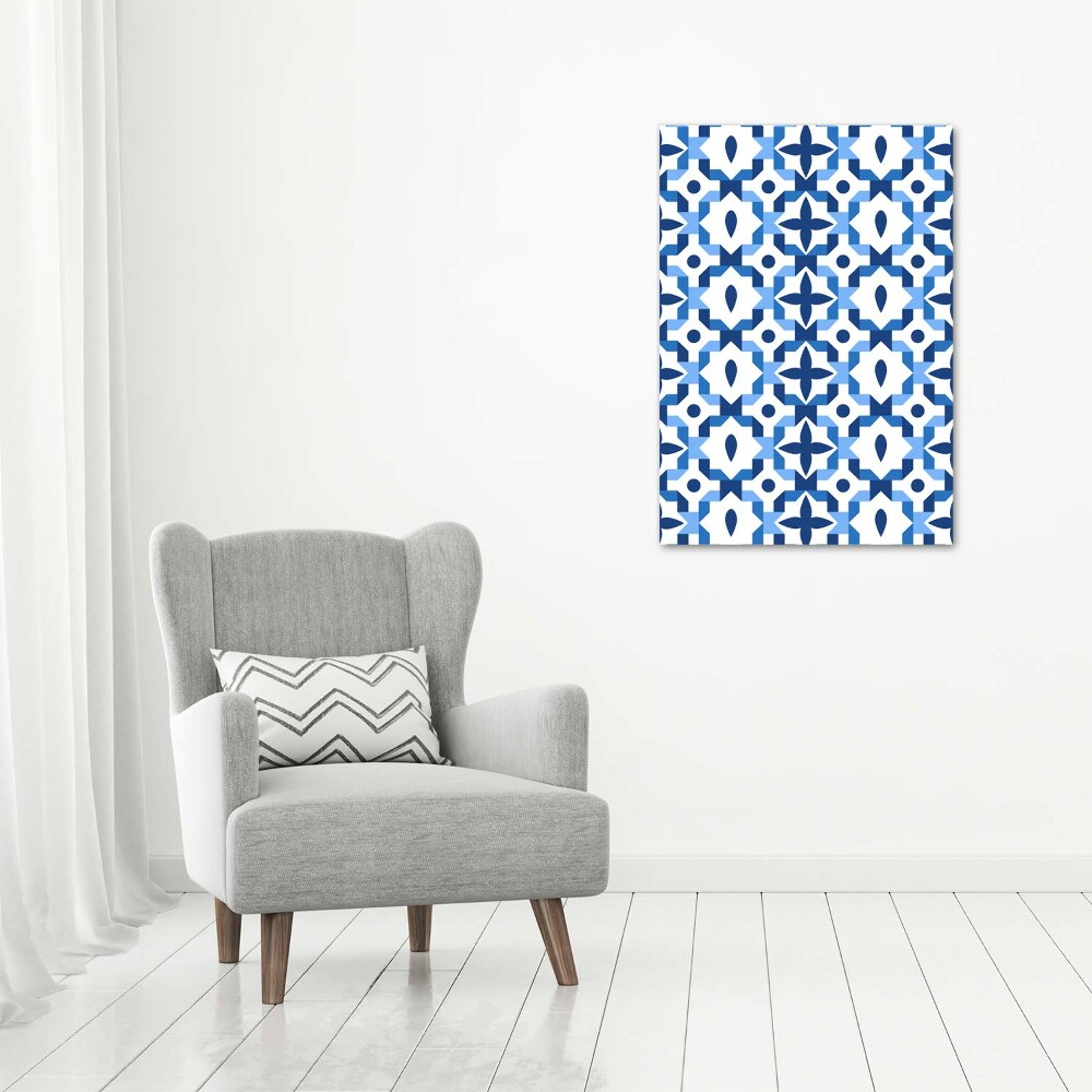 Wall art canvas large Geometric background