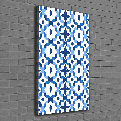 Wall art canvas large Geometric background