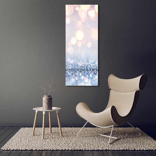 Large canvas wall art Shiny background