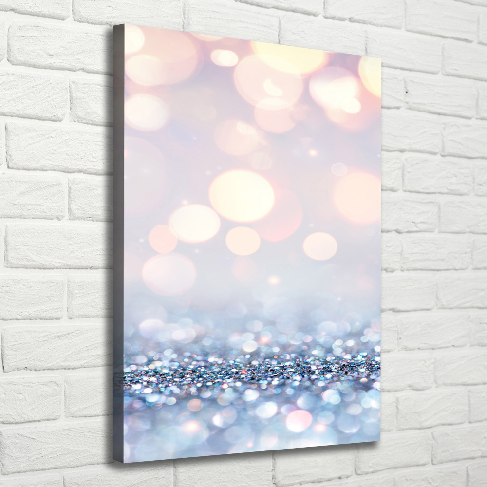 Large canvas wall art Shiny background