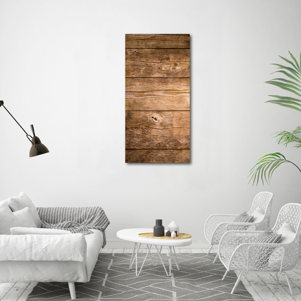 Large canvas wall art Wooden background