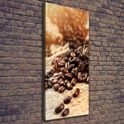 Large canvas wall art Coffee beans