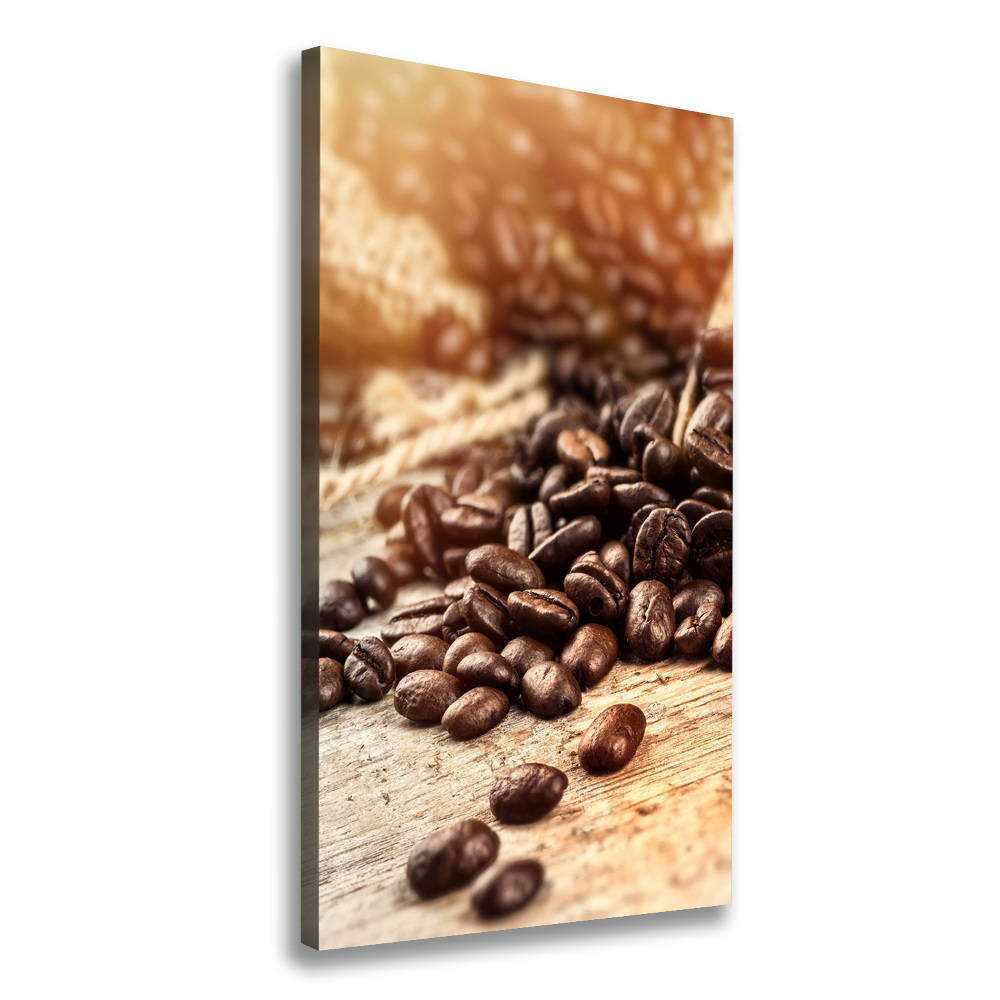 Large canvas wall art Coffee beans