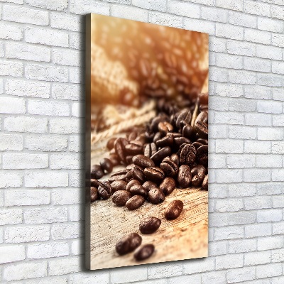 Large canvas wall art Coffee beans