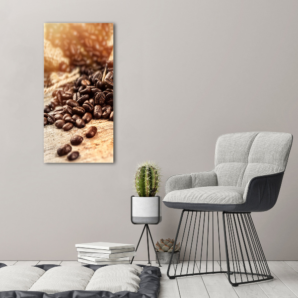 Large canvas wall art Coffee beans