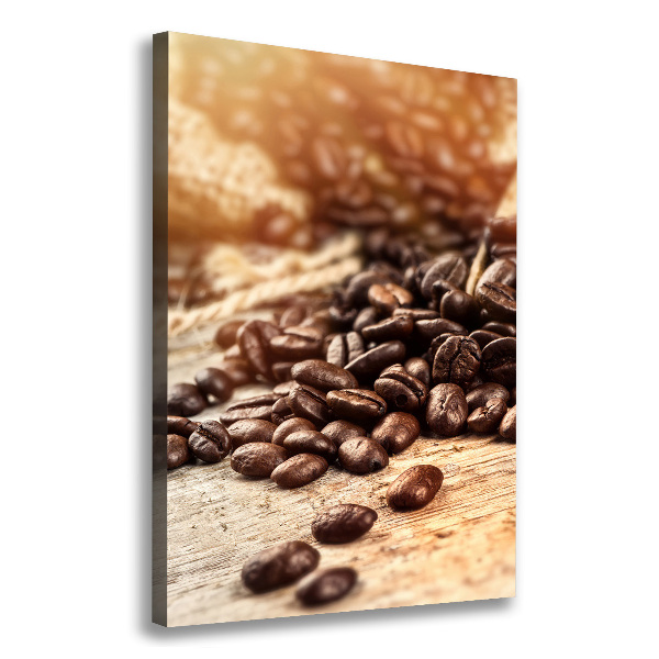 Large canvas wall art Coffee beans